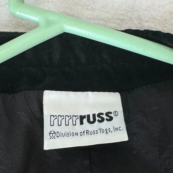 Vintage Russ Short Velvet Vest - Picture 3 of 5